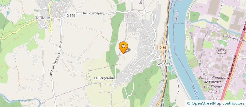 localisation de l'entreprise ETS BOUIX à SOYONS
