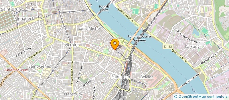 localisation de l'entreprise ETS BOULLIER SERAUTO SARL à BORDEAUX