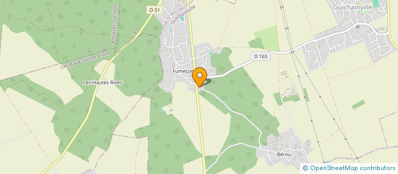 localisation de l'entreprise ETS BOURLARD  CLEF VALLEE D'EURE