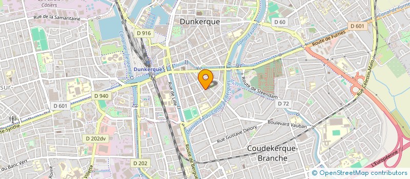 localisation de l'entreprise ETS BOUTANTIN à DUNKERQUE