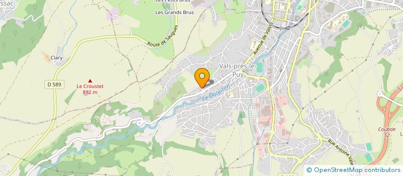 localisation de l'entreprise ETS BOYER RENAUD à VALS-PRES-LE-PUY