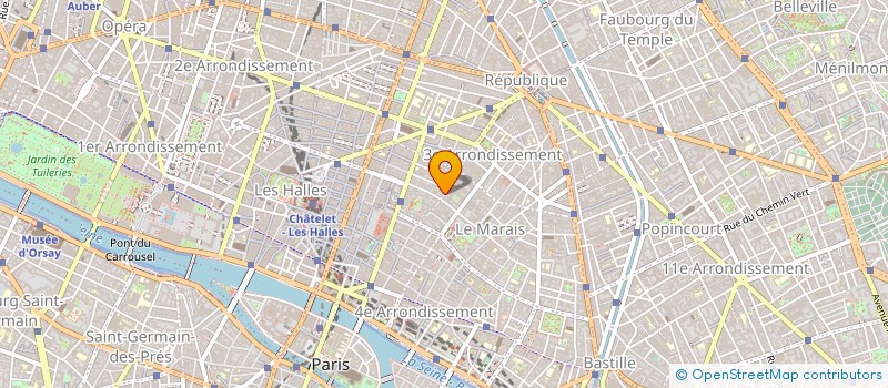 localisation de l'entreprise ETS BRAMONT  PARIS