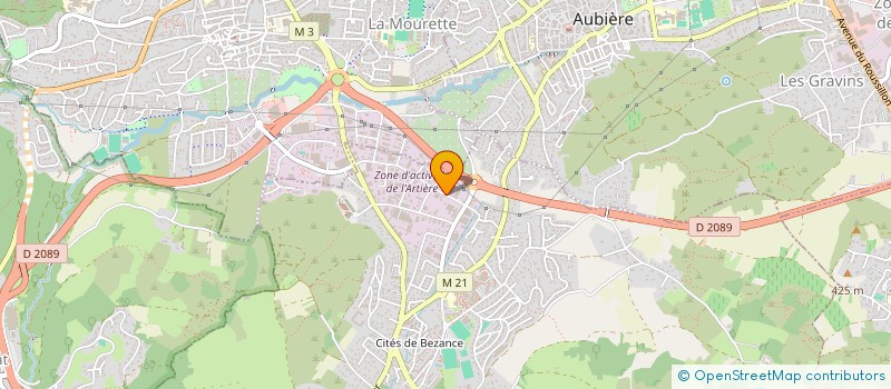localisation de l'entreprise ETS BREVARD CROZAT SA à ROMAGNAT