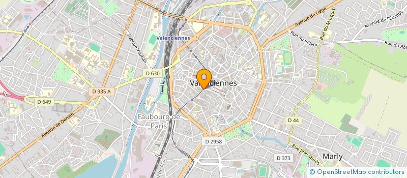 localisation de l'entreprise ETS BROQUET ACHERE à VALENCIENNES