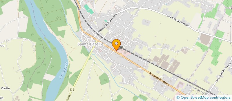 localisation de l'entreprise ETS BROUILLON à SAINTE-BAZEILLE
