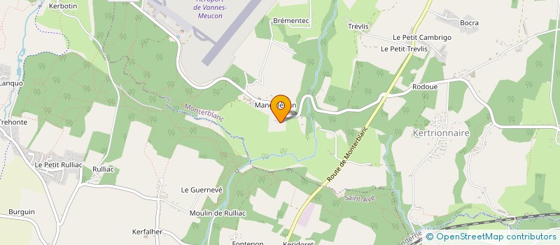 localisation de l'entreprise ETS BRUNO CLOIREC  MONTERBLANC