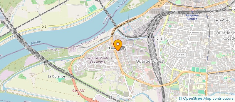 localisation de l'entreprise ETS BULLENTINI à AVIGNON