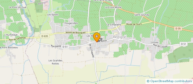 localisation de l'entreprise ETS CAMAT  RESTIGNE