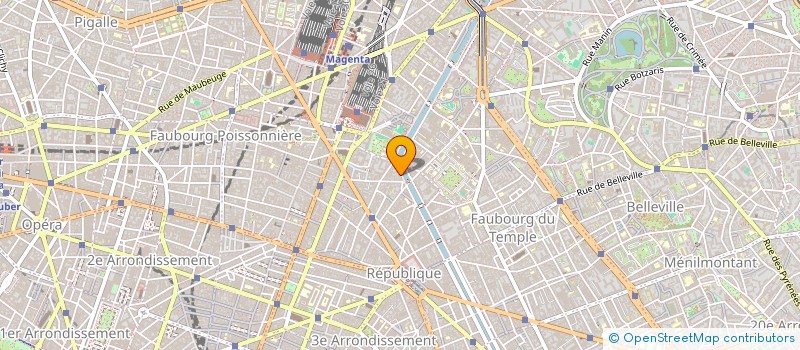 localisation de l'entreprise ETS CARRE SA à PARIS