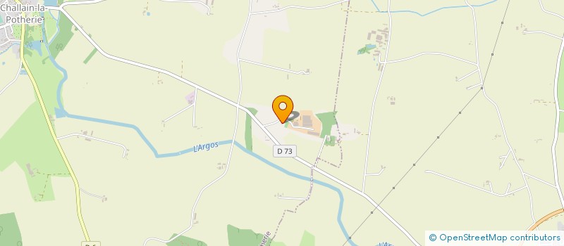 localisation de l'entreprise ETS CELLIER  CHALLAIN-LA-POTHERIE