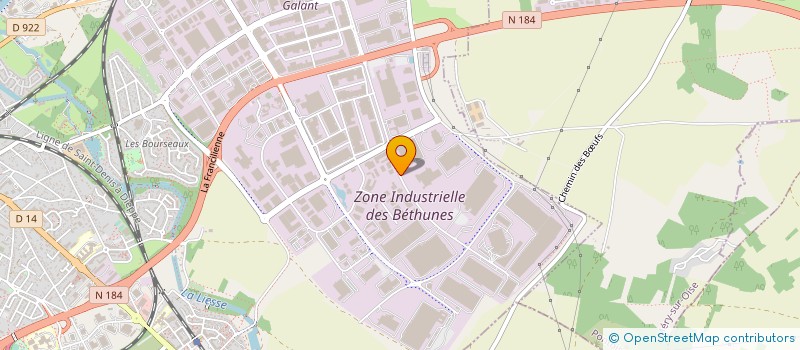 localisation de l'entreprise ETS CHABARDES OUTILLAGE ASTRA à SAINT-OUEN-L'AUMONE