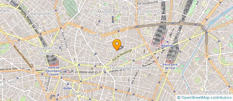 localisation de l'entreprise ETS CHEVALIER à PARIS 9