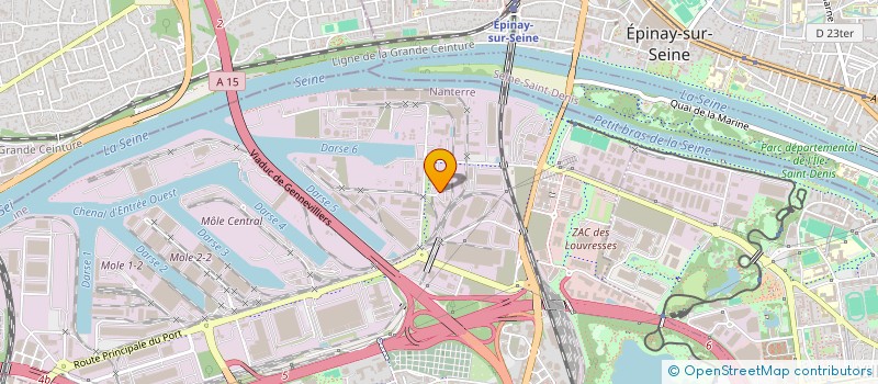 localisation de l'entreprise ETS CHOMETON à GENNEVILLIERS