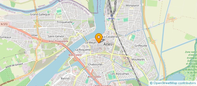 localisation de l'entreprise ETS CLEMENTE  ARLES