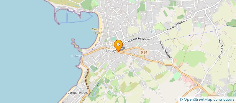 localisation de l'entreprise ETS COLLET PERE ET FILS  ERQUY