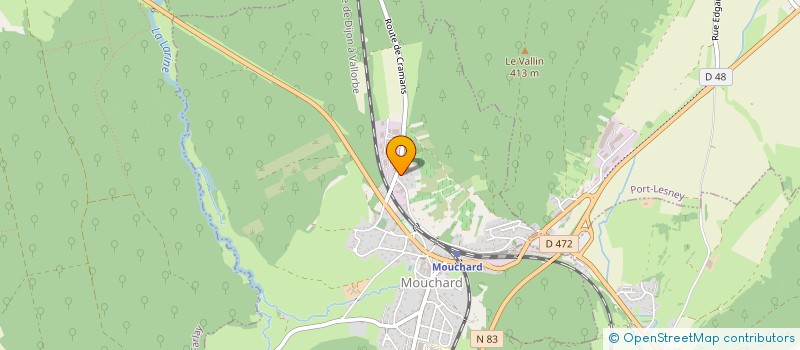 localisation de l'entreprise ETS COMMERCON  MOUCHARD