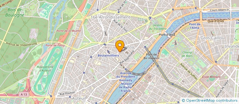 localisation de l'entreprise ETS COMORETTO S A R L  PARIS