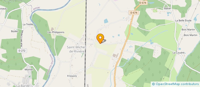 localisation de l'entreprise ETS CONSTANT BOSSI à LA ROCHE-CHALAIS