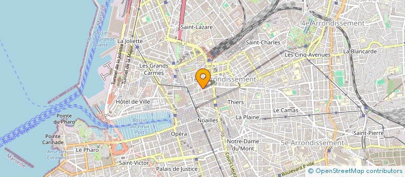localisation de l'entreprise ETS D AURIA à MARSEILLE