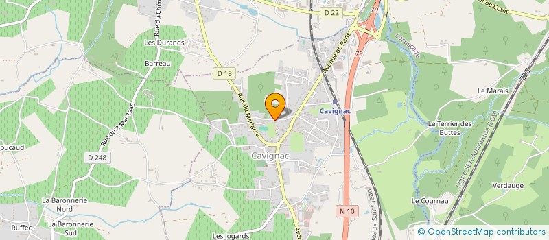 localisation de l'entreprise ETS D'DROUILLARD à JARNAC
