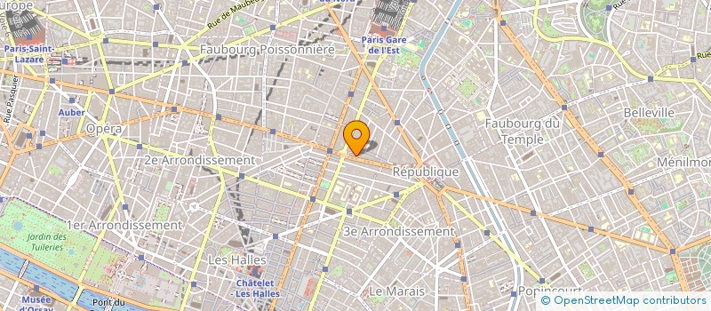 localisation de l'entreprise ETS DAC  PARIS