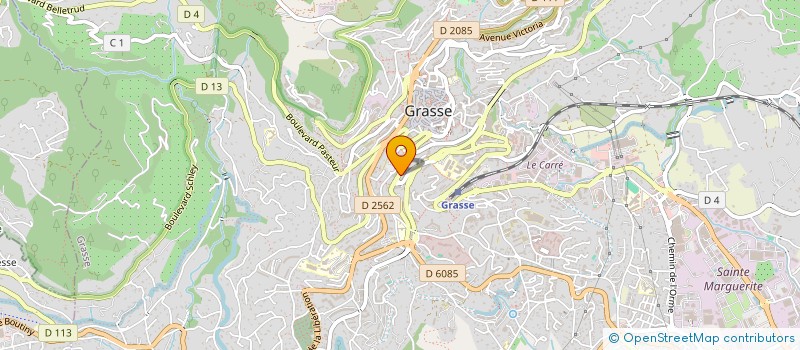 localisation de l'entreprise ETS DAMIANO PERE ET FILS SP L à GRASSE
