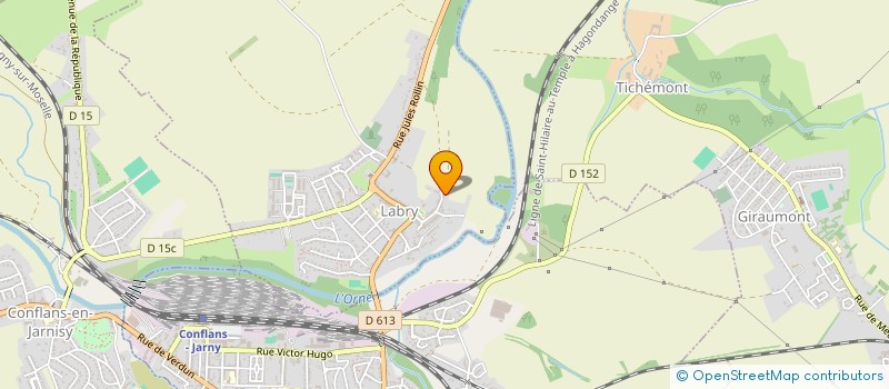 localisation de l'entreprise ETS DANIEL PERE ET FILS  LABRY