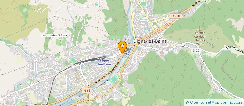 localisation de l'entreprise ETS DE MARTINO à DIGNE-LES-BAINS
