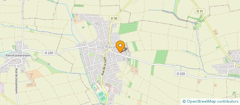 localisation de l'entreprise ETS DE PEINTURE MOTZIG JEAN-YVES  STUTZHEIM-OFFENHEIM