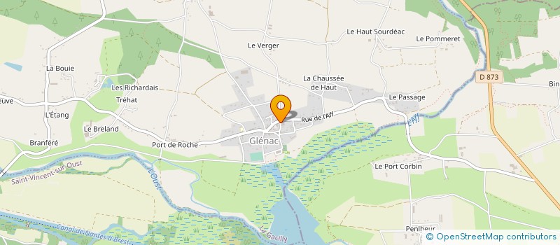 localisation de l'entreprise ETS DEBRAY ET FILS à LA GACILLY