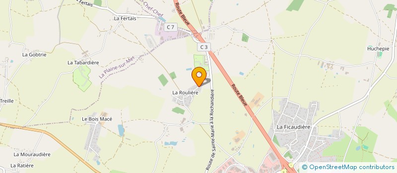 localisation de l'entreprise ETS DELALANDE-PORCHER  PORNIC