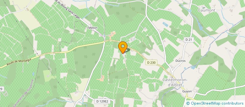 localisation de l'entreprise ETS DENIS ROBERT  ST MARTIN DU PUY