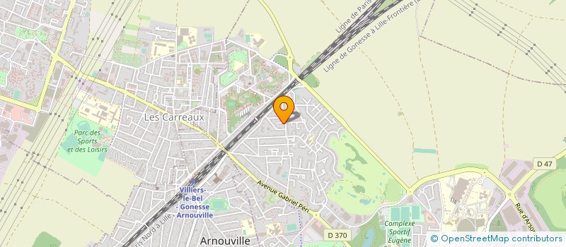 localisation de l'entreprise ETS DEVIGNES à ARNOUVILLE