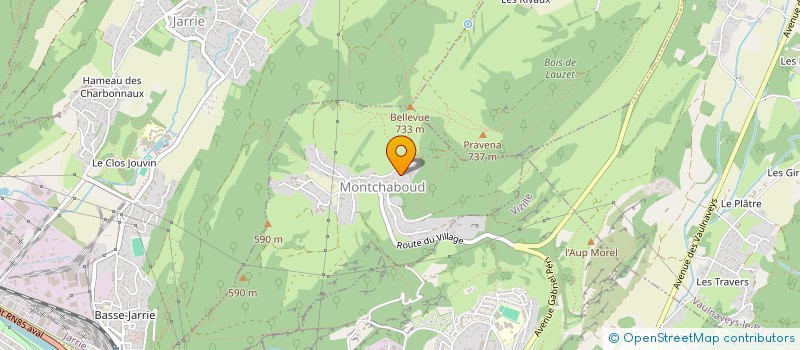 localisation de l'entreprise ETS DIA GNAZO ET CIE  MONTCHABOUD