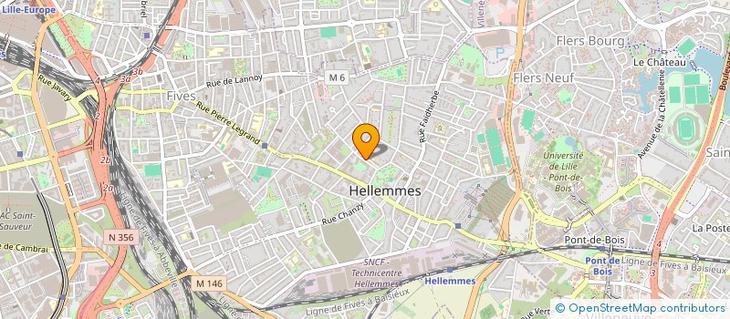 localisation de l'entreprise ETS DIEU GASTON à LILLE