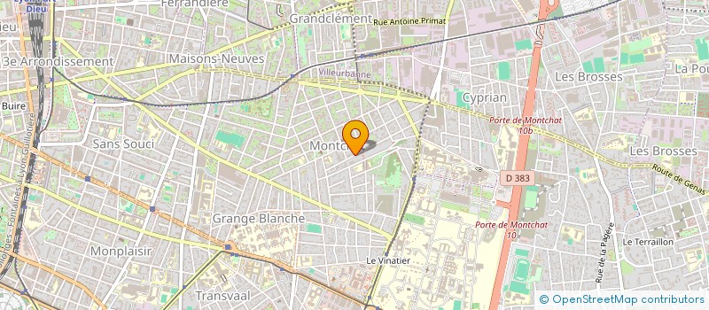 localisation de l'entreprise ETS DOMINGO à LYON