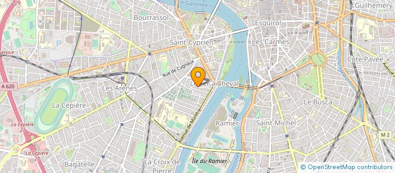 localisation de l'entreprise ETS DONAT SUCCESSEUR LOURENCO à TOULOUSE