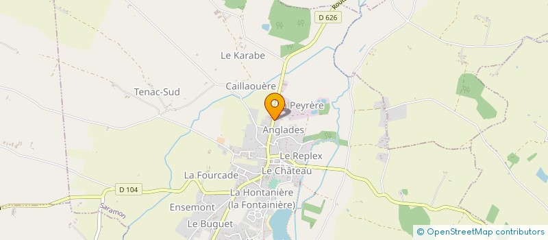 localisation de l'entreprise ETS DOUPEZ  SARAMON