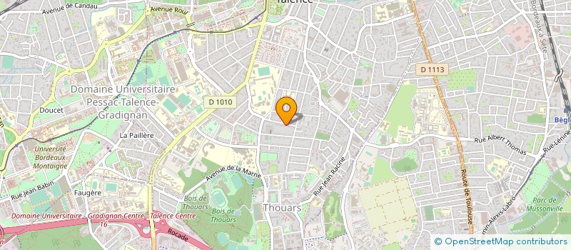 localisation de l'entreprise ETS DRIGEARD ET DESGARNIER  TALENCE