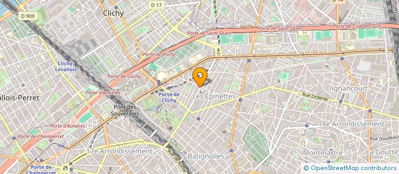 localisation de l'entreprise ETS DUPLESSIS  PARIS