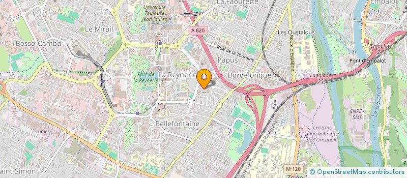 localisation de l'entreprise ETS EGB à TOULOUSE