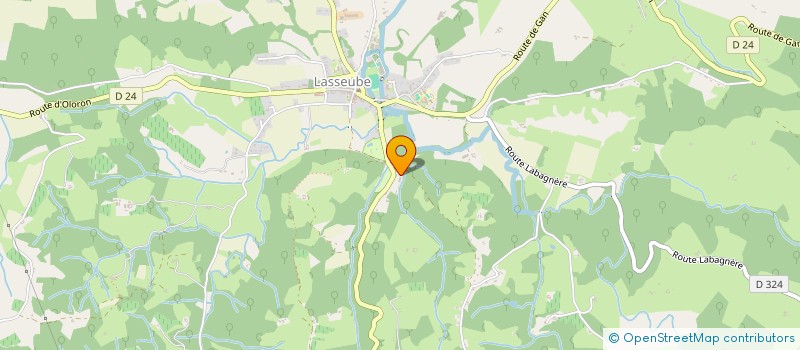 localisation de l'entreprise ETS FANCELLU ET FILS  GAN