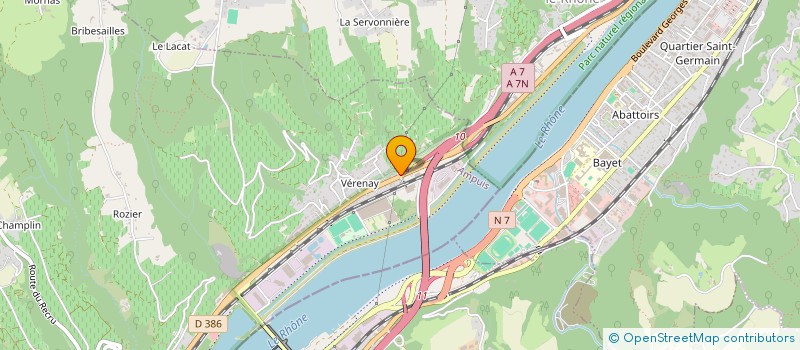 localisation de l'entreprise ETS FATTON à AMPUIS