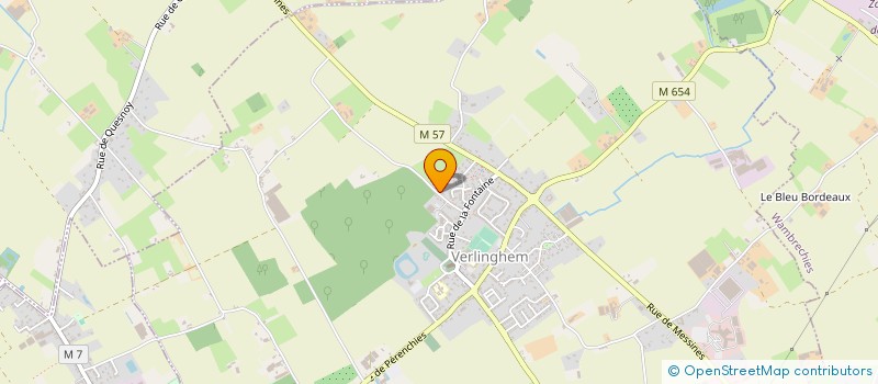 localisation de l'entreprise ETS FERNAGUT  VERLINGHEM