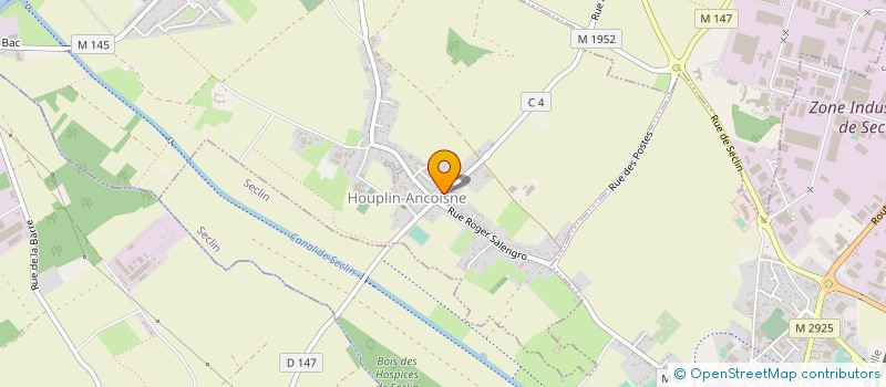 localisation de l'entreprise ETS FERNANDES ET FILS à HOUPLIN-ANCOISNE