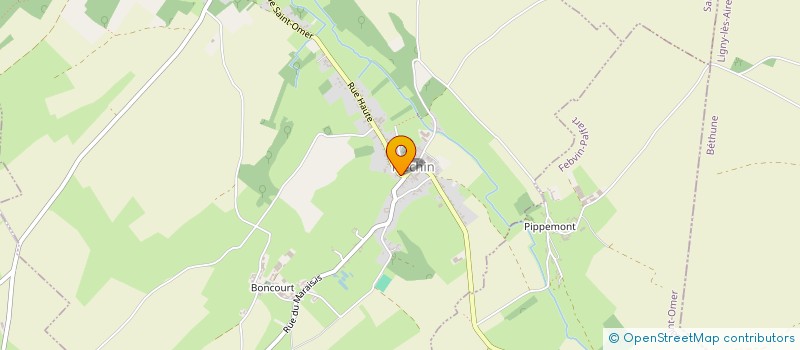 localisation de l'entreprise ETS FLAJOLET  FLECHIN