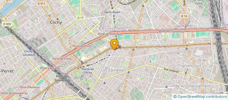 localisation de l'entreprise ETS FRADELIZI  PARIS