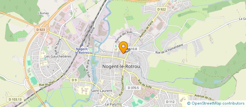 localisation de l'entreprise ETS FRAIGNAC FROID MENAGER à NOGENT-LE-ROTROU