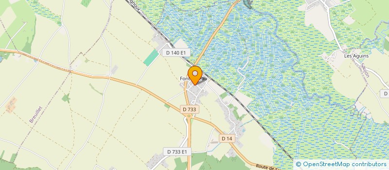 localisation de l'entreprise ETS FRANCK MONTEAUD ET SES FILS à SAINT-SULPICE-DE-ROYAN