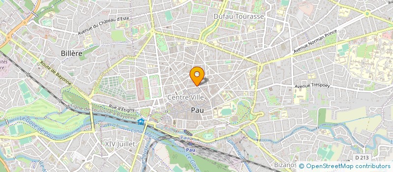 localisation de l'entreprise ETS FREDERIC MICHAS à PAU